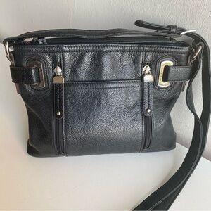 TIGNANELLO - BLACK CROSSBODY BAG